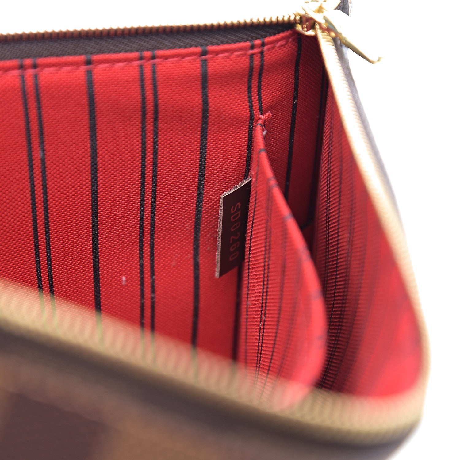 Louis Vuitton Damier Ebene Neverfull MM GM Pochette 7 of 7