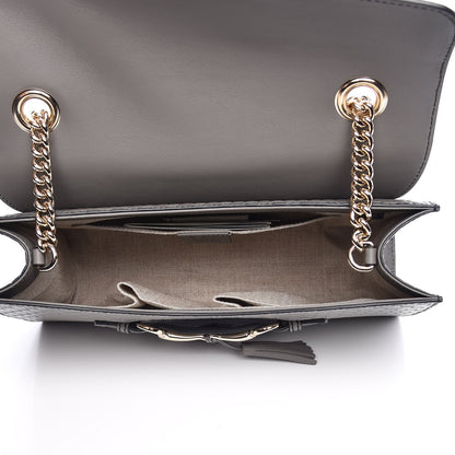 Gucci Soft Microguccissima Medium Emily Chain Shoulder Bag Loess 5 of 7