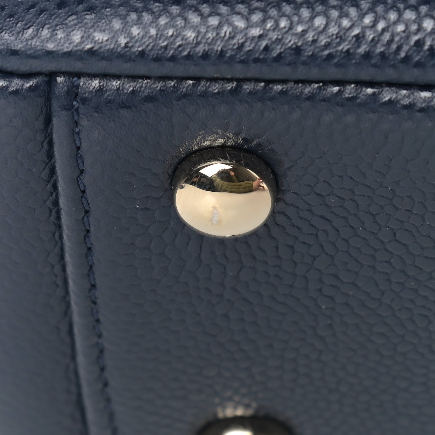 Chanel Caviar Quilted Medium Business Affinity Flap Navy 10 of 14