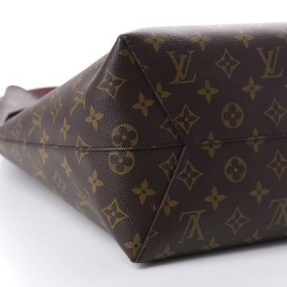 Louis Vuitton Monogram Flower Hobo Bordeaux 6 of 10