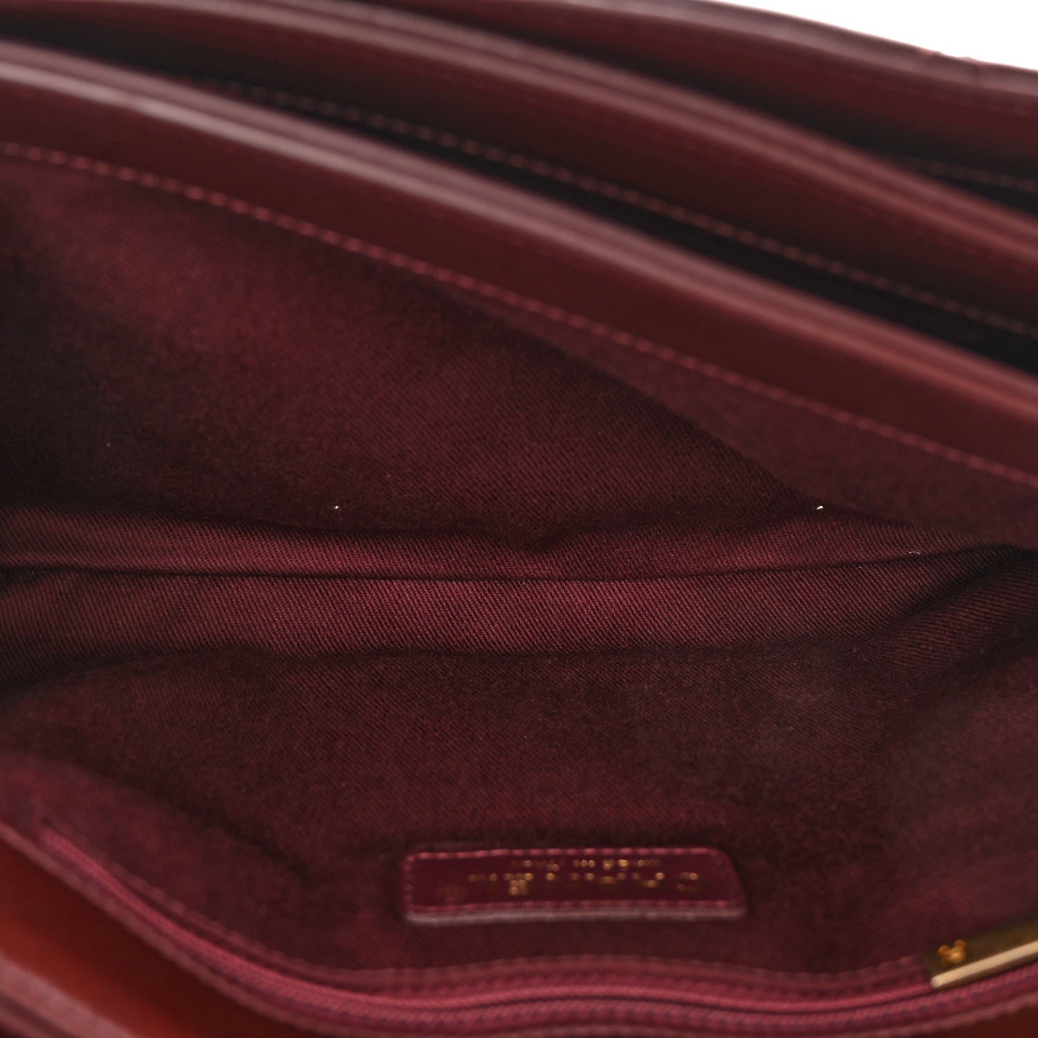 Chanel Calfskin Quilted Jumbo Soft Elegance Flap Bordeaux 7 of 12