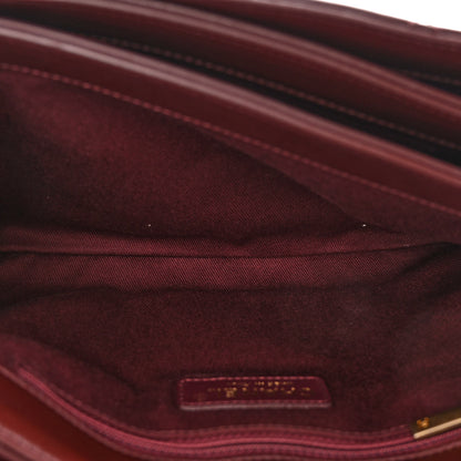 Chanel Calfskin Quilted Jumbo Soft Elegance Flap Bordeaux 7 of 12