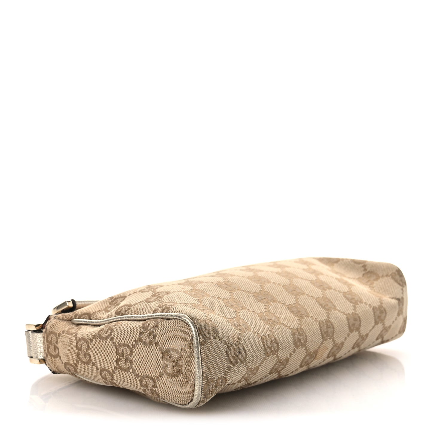 Monogram D Ring Cosmetic Case Metallic Bronze