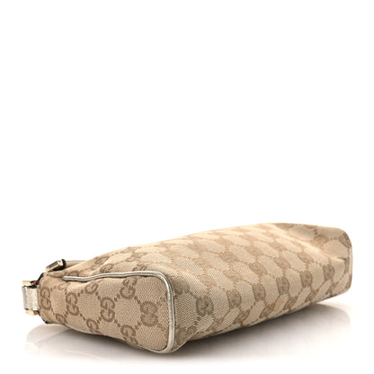 Gucci Monogram D Ring Cosmetic Case Metallic Bronze 4 of 14