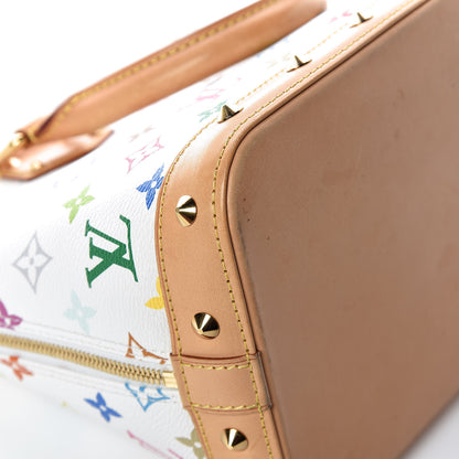 Louis Vuitton Monogram Multicolor Alma White 19 of 21