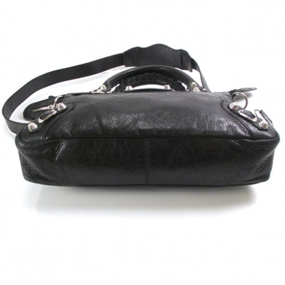 Balenciaga Agneau Town Tote GSH Black 4 of 14