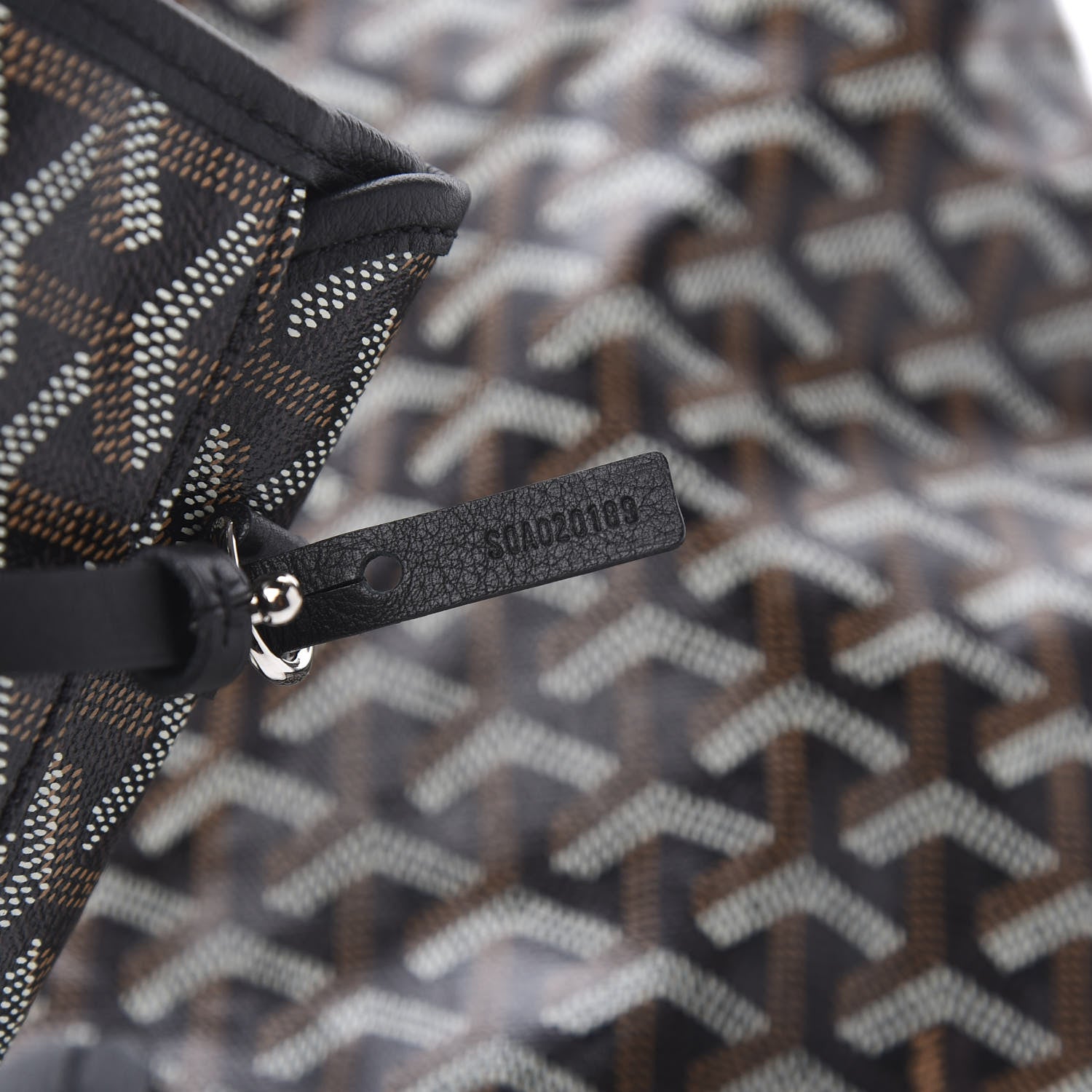 Goyard Goyardine Reversible Anjou PM Black 10 of 13