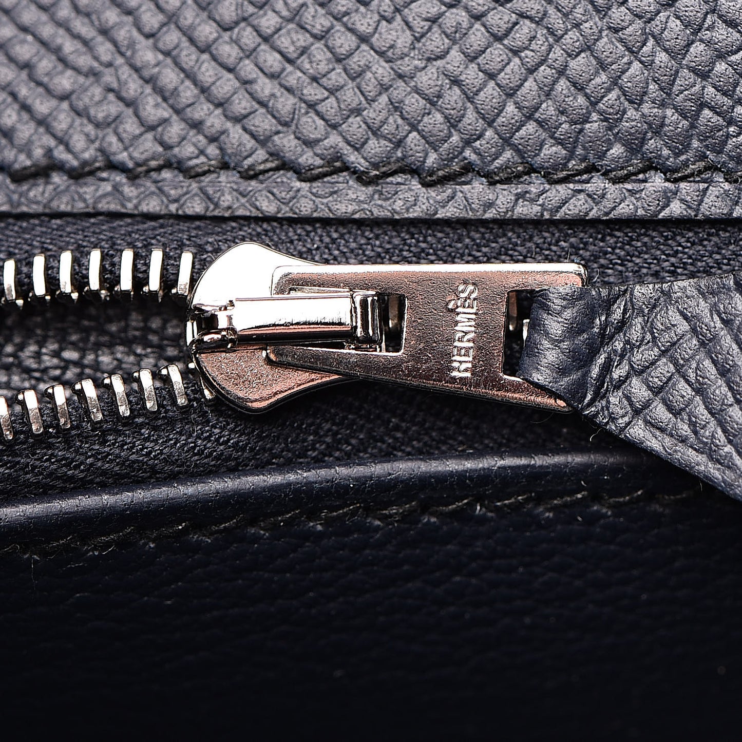 Epsom Kelly Sellier 25 Bleu Indigo