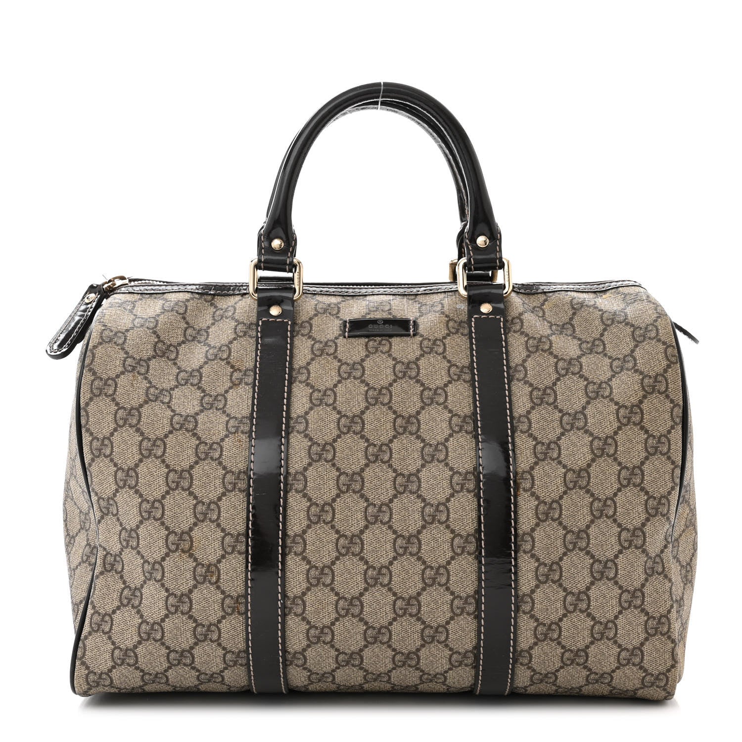 Gucci GG Plus Monogram Medium Joy Boston Dark Brown 1 of 13