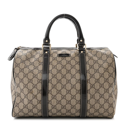 Gucci GG Plus Monogram Medium Joy Boston Dark Brown 1 of 13