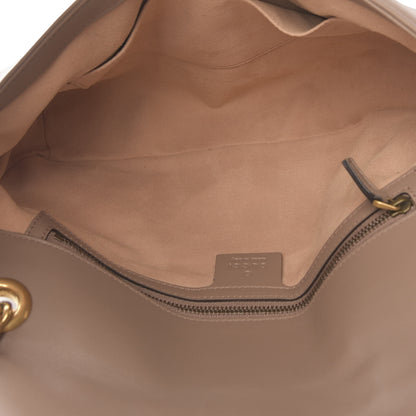 Gucci Calfskin Matelasse Medium GG Marmont Shoulder Bag Porcelain Rose 5 of 9
