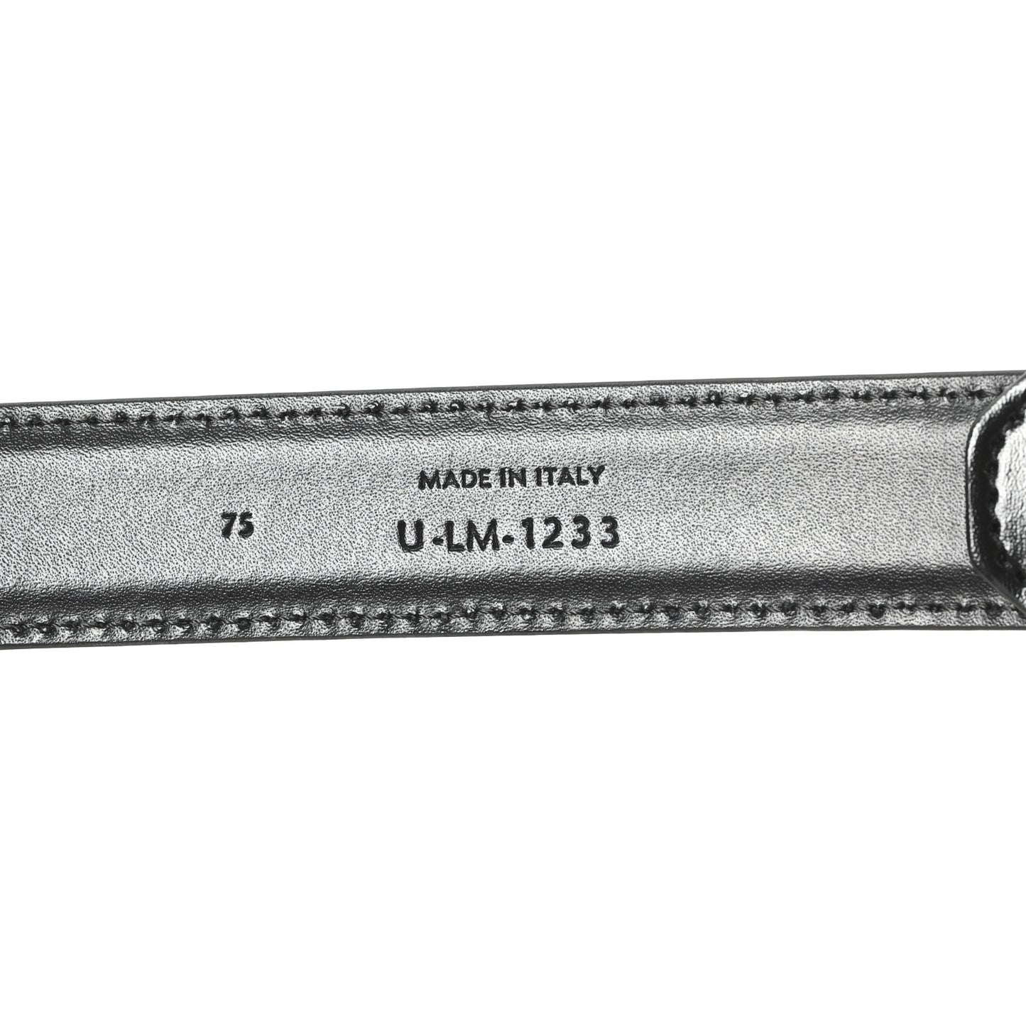 Box Calfskin Medium 25mm Triomphe Belt 75 30 Black