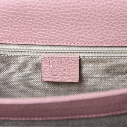 Gucci Dollar Calfskin Interlocking G Shoulder Bag Soft Pink 6 of 9
