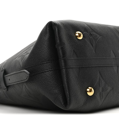 Louis Vuitton Empreinte Monogram Giant CarryAll MM Black 9 of 10