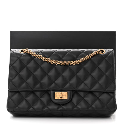 Chanel Lambskin Quilted 2.55 Reissue 226 Flap Black 12 of 12