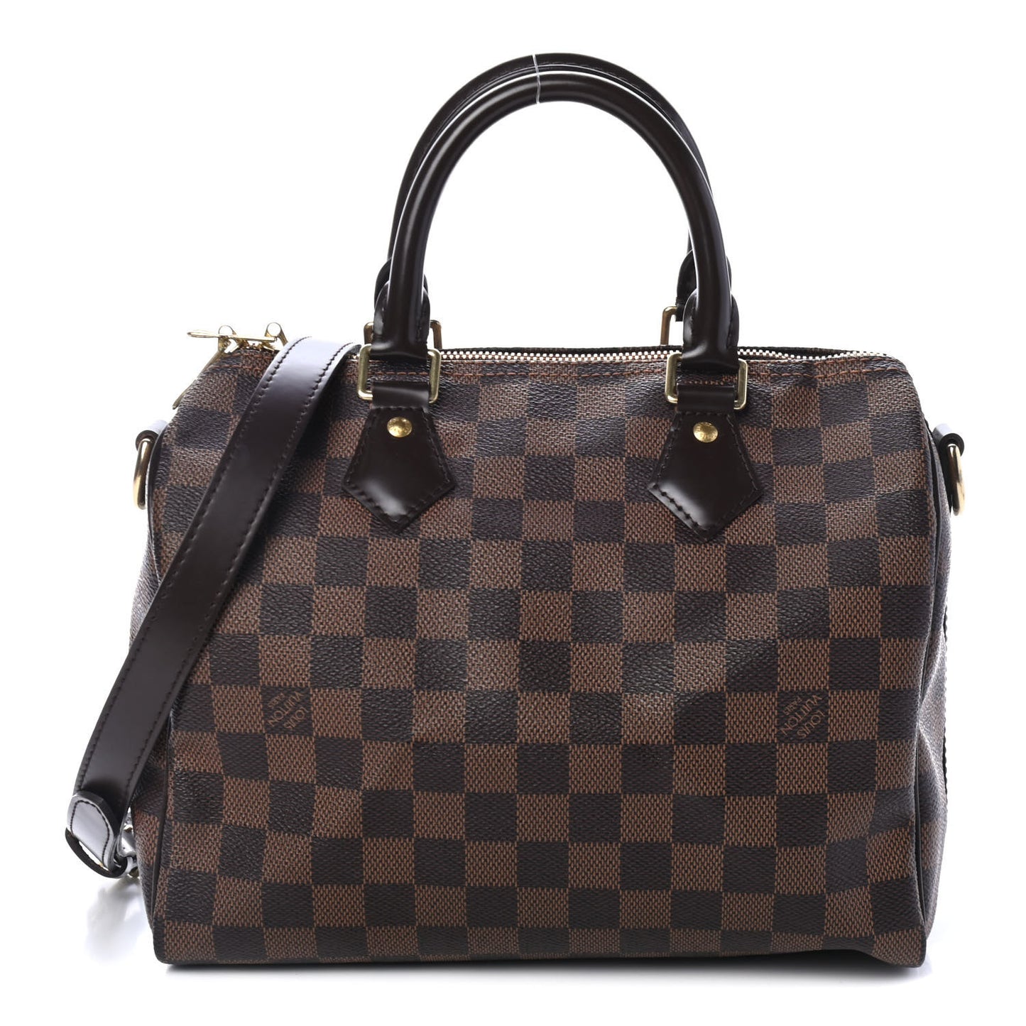 Damier Ebene Speedy Bandouliere 25