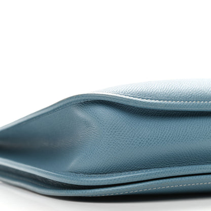 Hermes Epsom Evelyne II PM Blue Jean 7 of 8