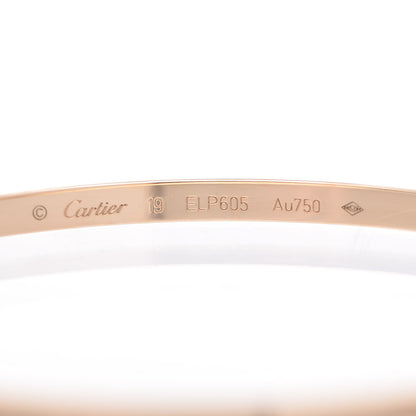 Cartier 18K Yellow Gold Small LOVE Bracelet 19 4 of 6