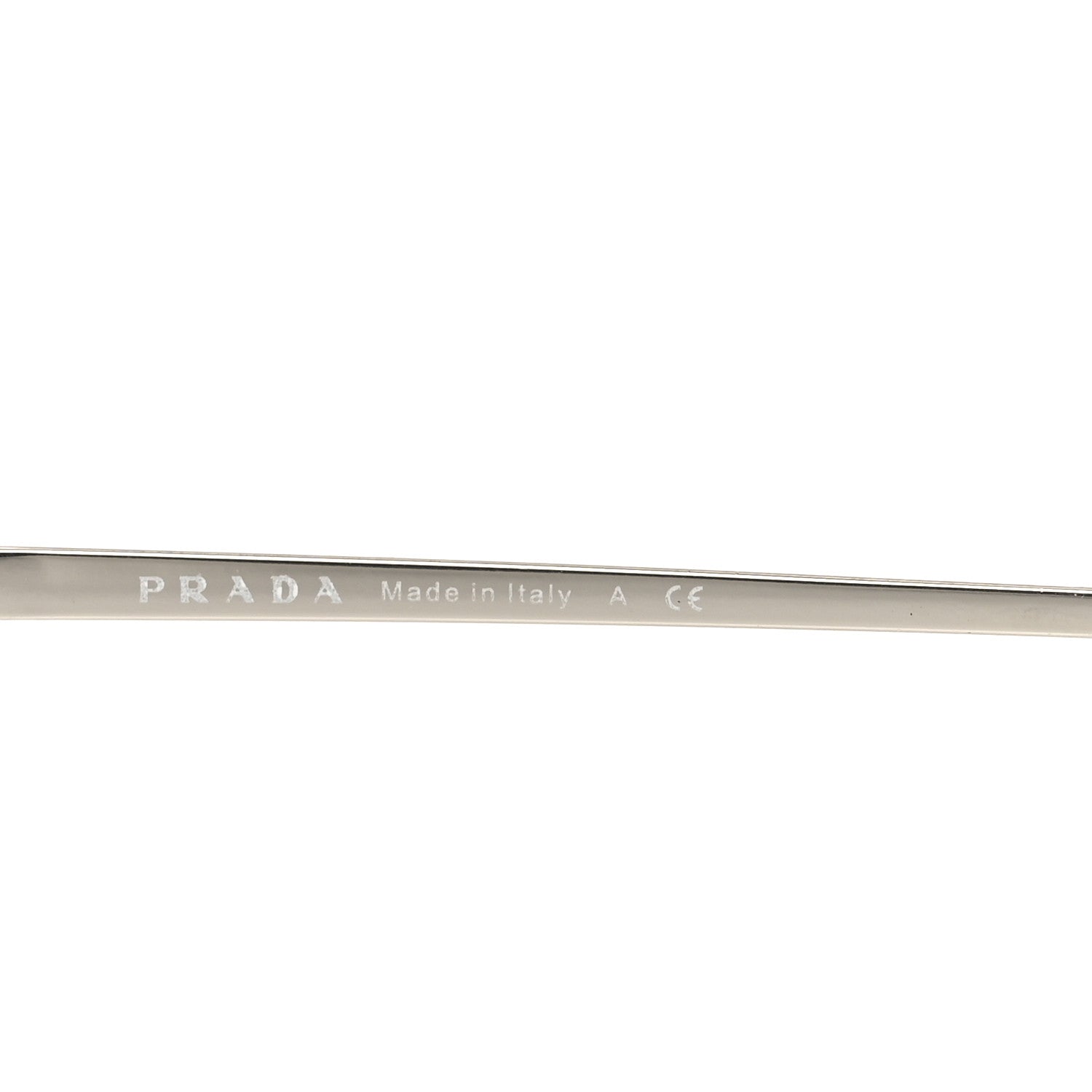 Prada Cat Eye Sunglasses SPR 62V Silver 5 of 6