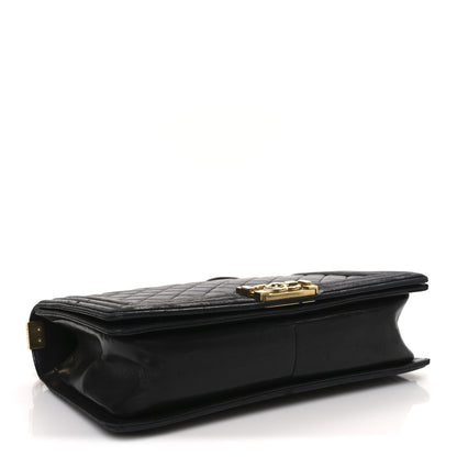 Chanel Lambskin Quilted New Medium Boy Flap Black 4 of 13