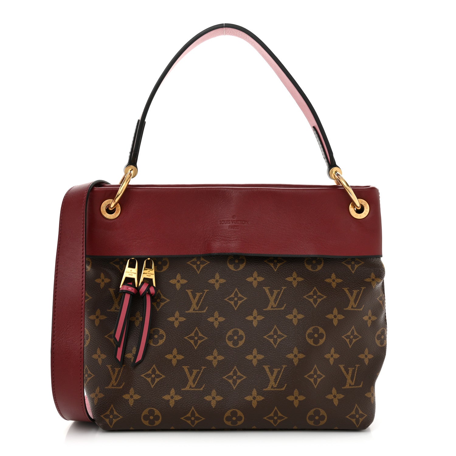 Louis Vuitton Monogram Tuileries Besace Rose Bruyere 1 of 10