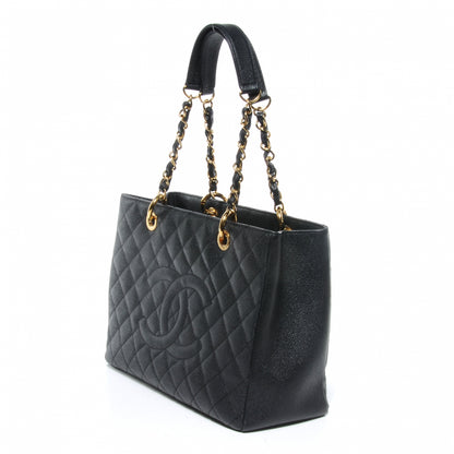 Chanel Caviar Grand Shopping Tote GST Black 6 of 8