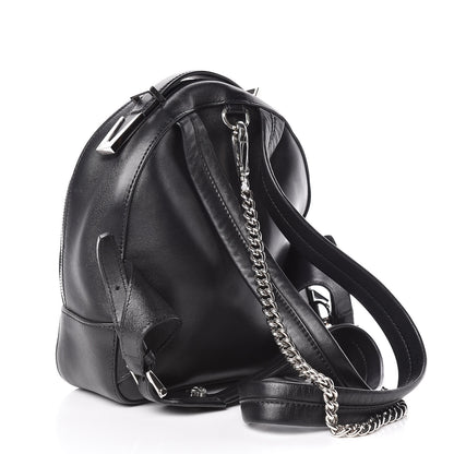 Versace Calfskin Mini Palazzo Medusa Chain Backpack Black 3 of 10