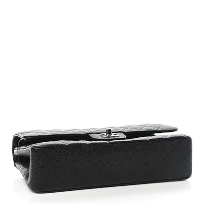 Chanel Caviar Quilted Medium Double Flap Black 4 of 9