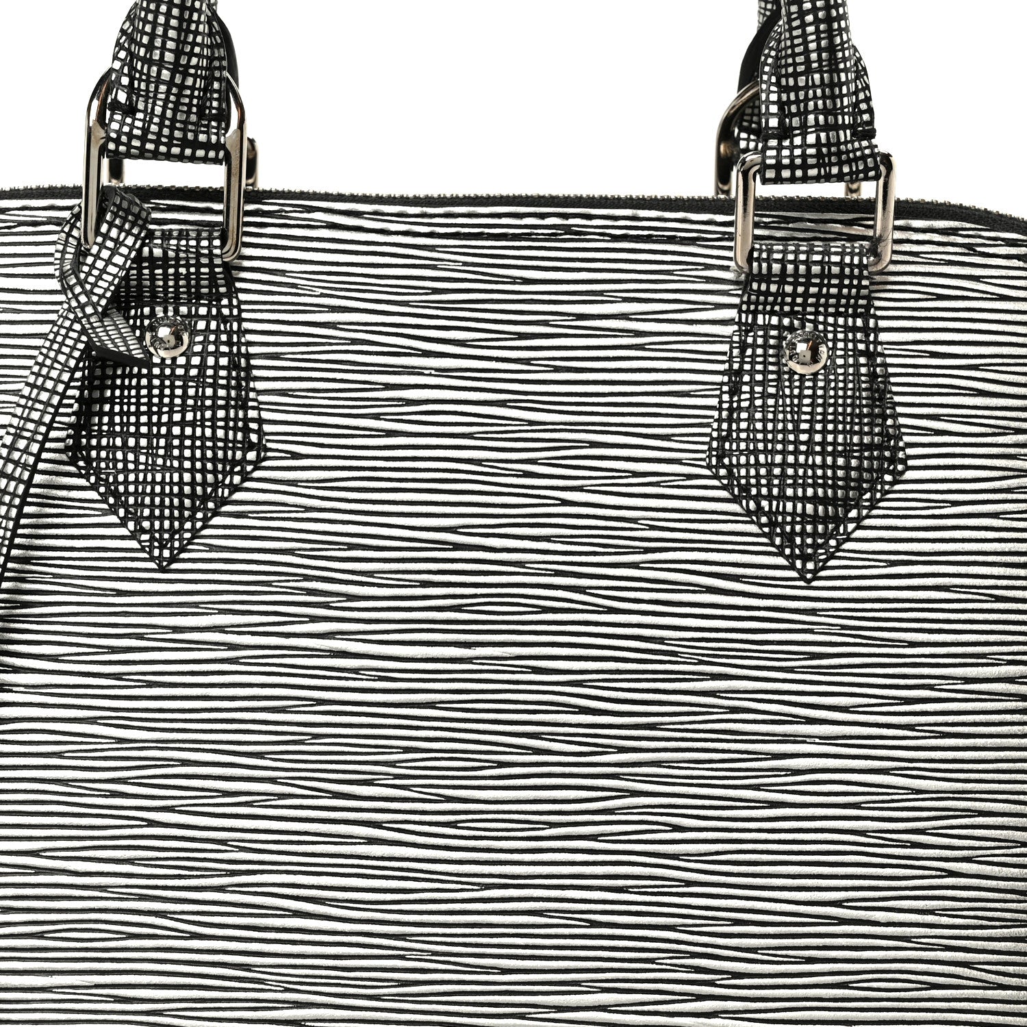 Louis Vuitton Epi Alma PM Platine 8 of 11