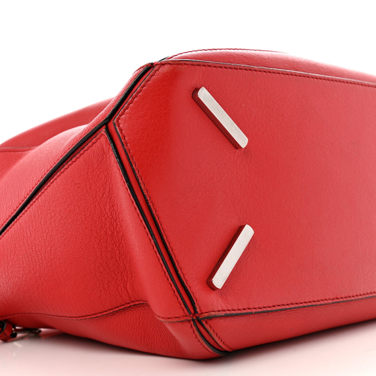 Calfskin Medium Puzzle Bag Scarlet