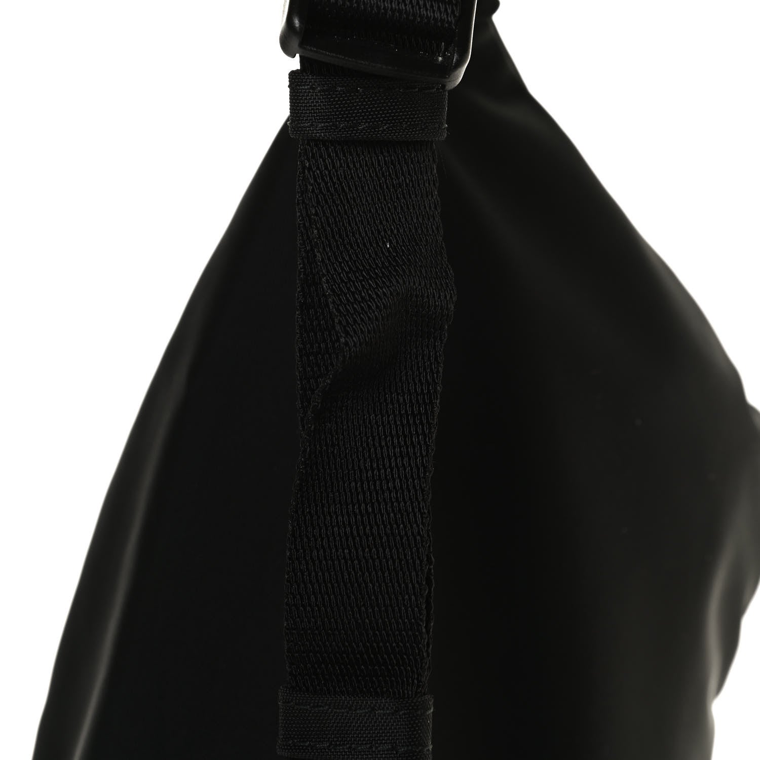 Balenciaga Textured Sport Nylon Logo Embroidered Wheel Beltpack Black 11 of 13