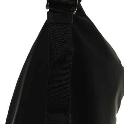 Balenciaga Textured Sport Nylon Logo Embroidered Wheel Beltpack Black 11 of 13