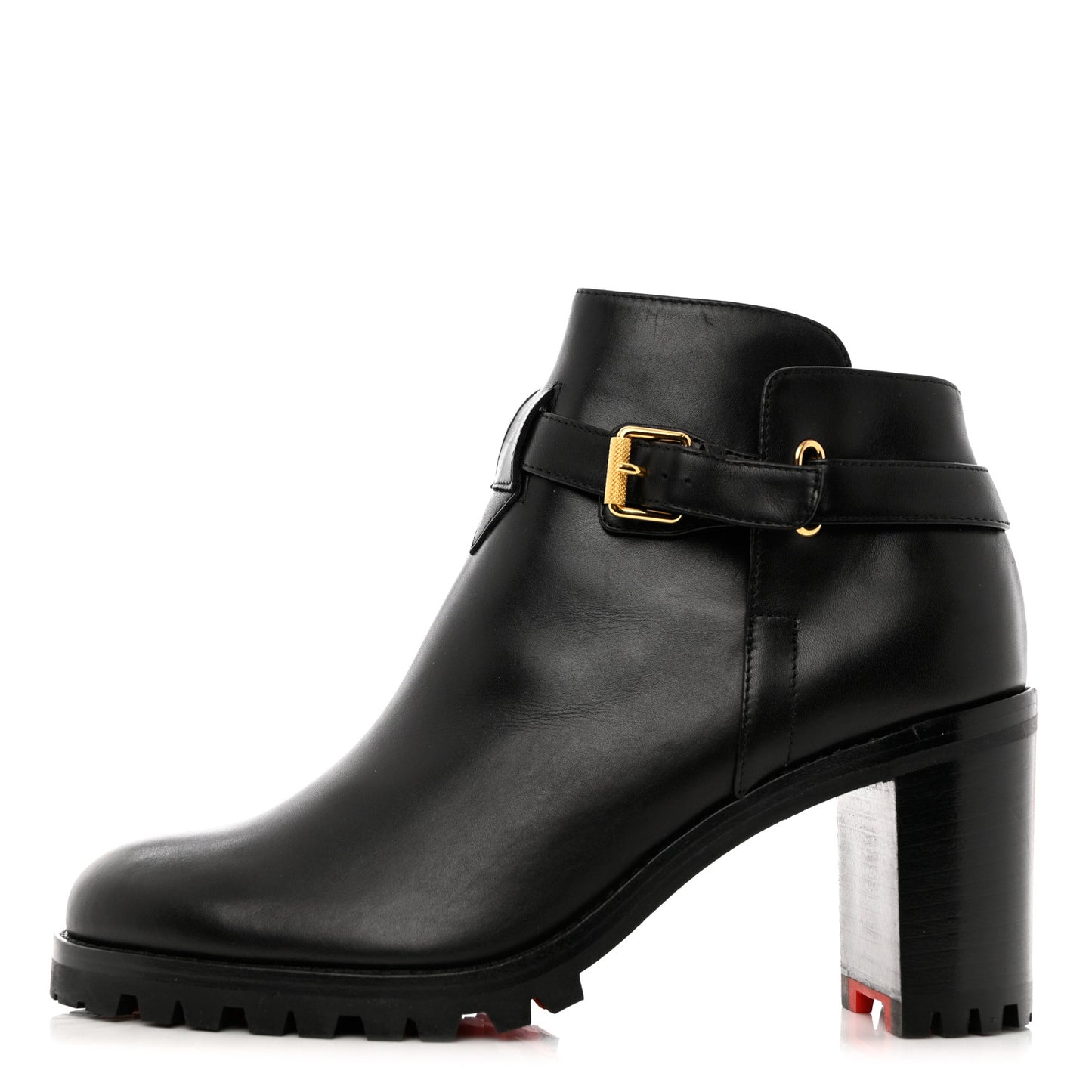 Calfskin Communa 70 Ankle Boots 37 Black