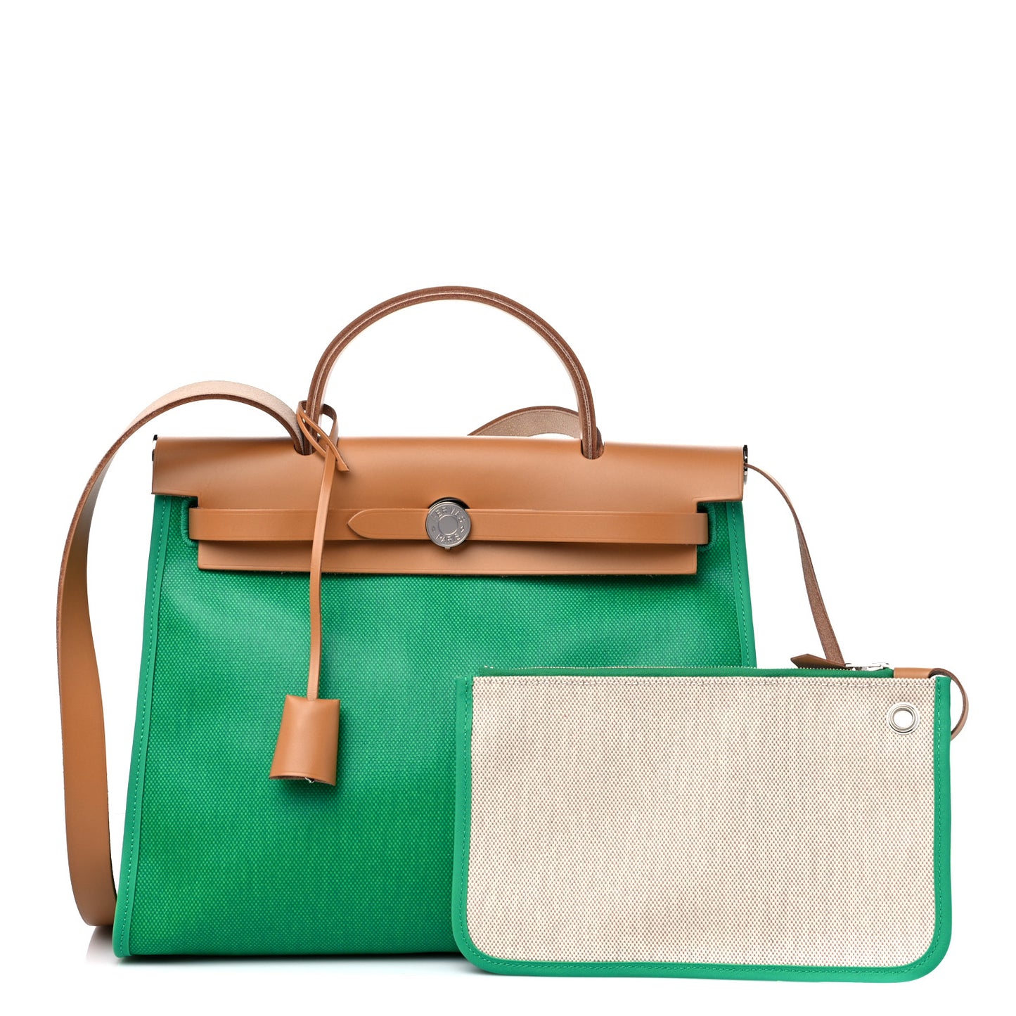 Toile H Berline Vache Hunter Herbag Zip PM 31 Menthe Natural