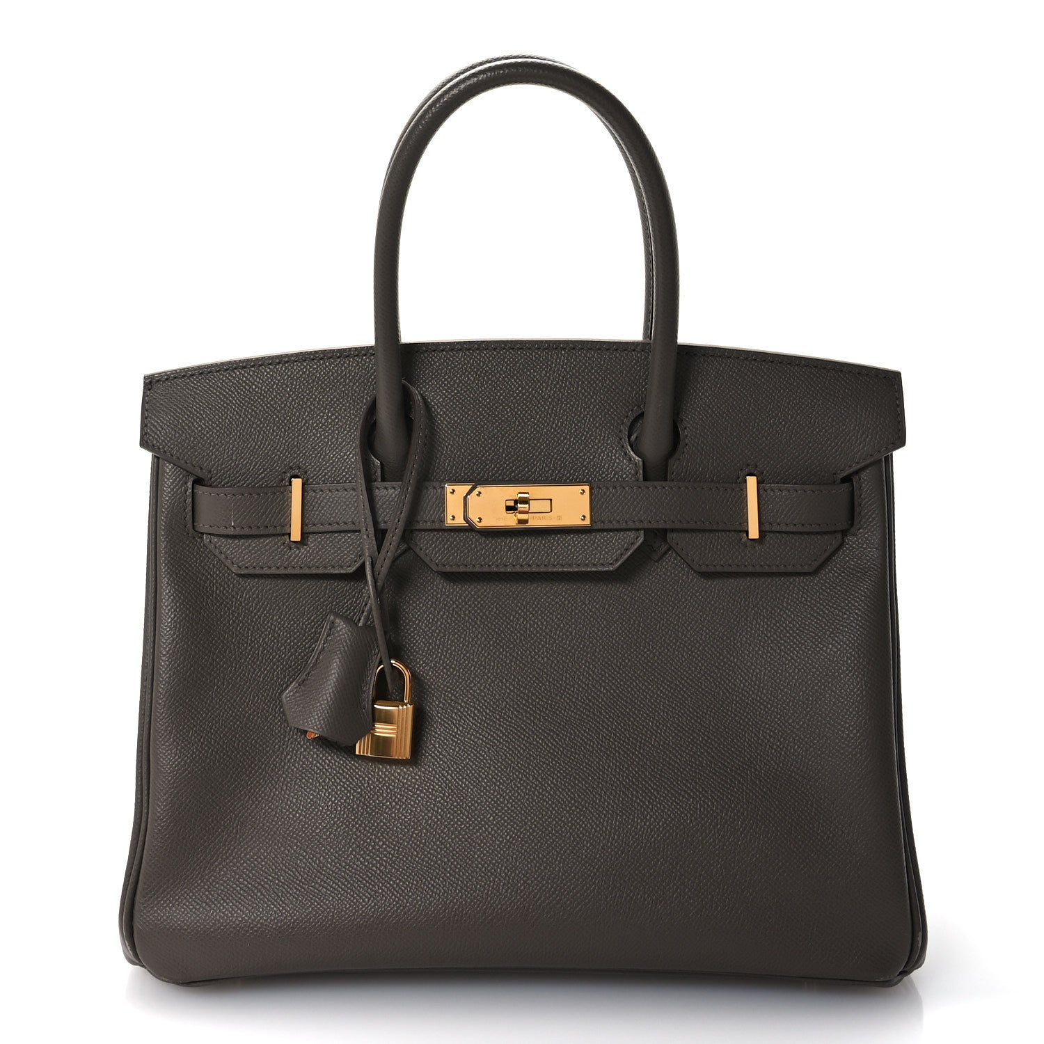 Hermes Epsom Birkin 30 Etain 8 of 12