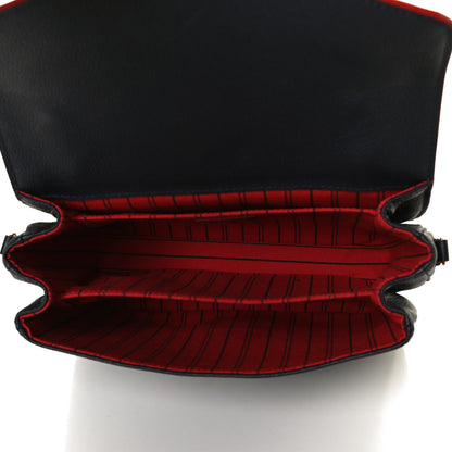 Louis Vuitton Empreinte Pochette Metis Marine Rouge 9 of 27