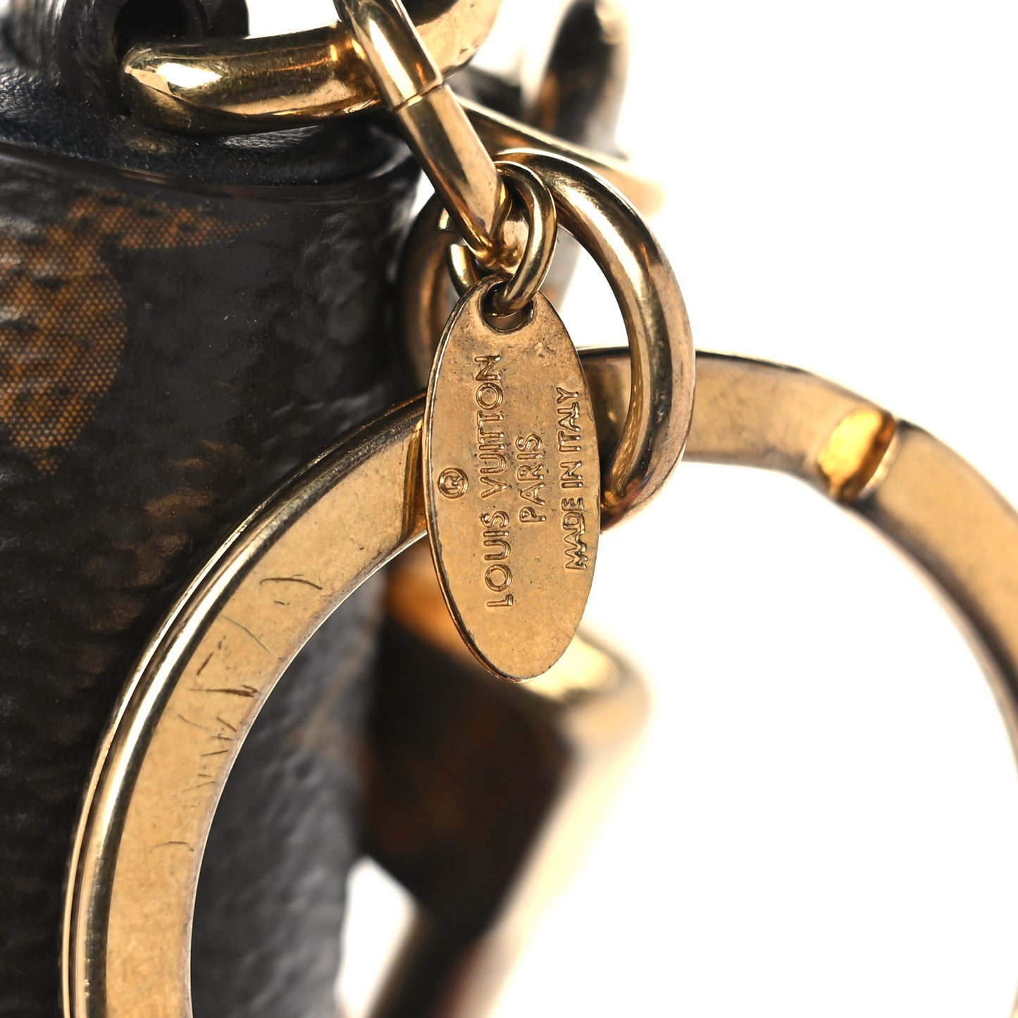 Monogram Tassel Bag Charm