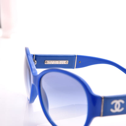 Chanel CC Logo Sunglasses 5229Q Blue 6 of 8