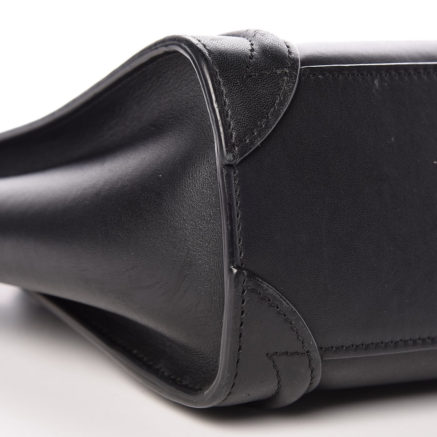 Smooth Calfskin Nano Luggage Black