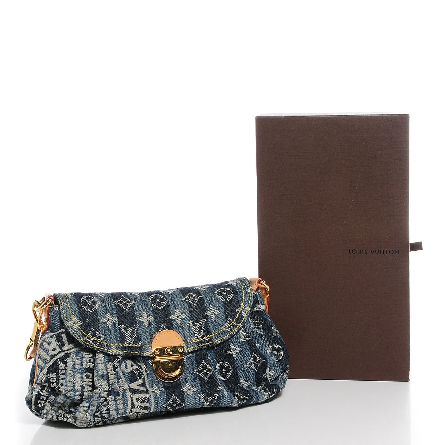 Denim Raye Mini Pleaty