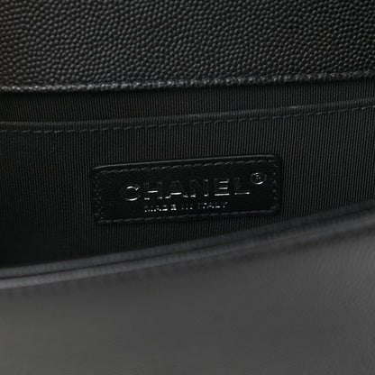 Chanel Caviar Quilted Small Boy Flap Black 6 of 11