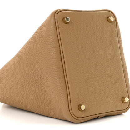 Hermes Taurillon Clemence Picotin Lock 18 PM Biscuit 9 of 11