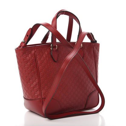 Gucci Microguccissima Small Bree Tote Red 3 of 10