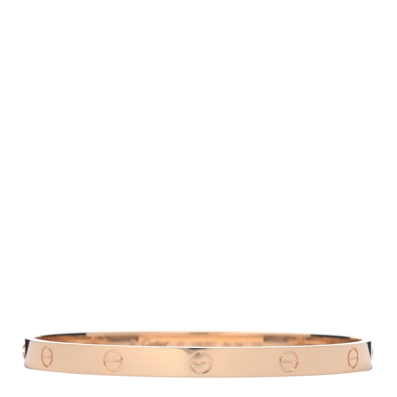 Cartier 18K Yellow Gold LOVE Bracelet 21 1 of 5