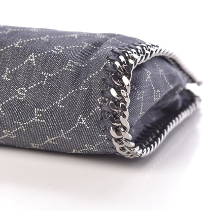 Stella McCartney Denim Logo Mini Falabella Tote Navy 9 of 10