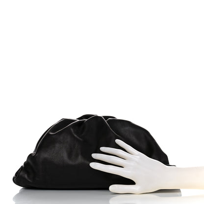 Bottega Veneta Smooth Butter Calf The Pouch Oversized Clutch Fondente 2 of 13