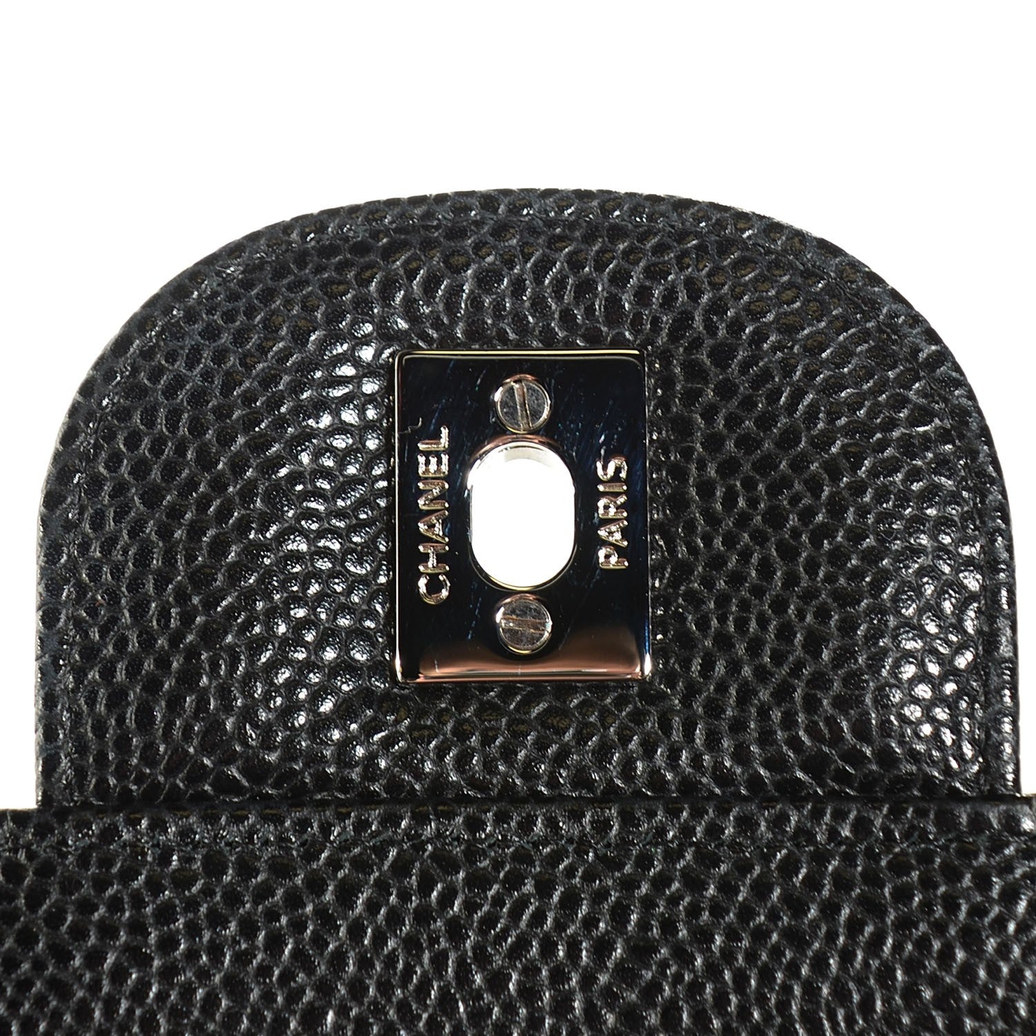 Chanel Caviar Quilted Jumbo Double Flap Black 9 of 9