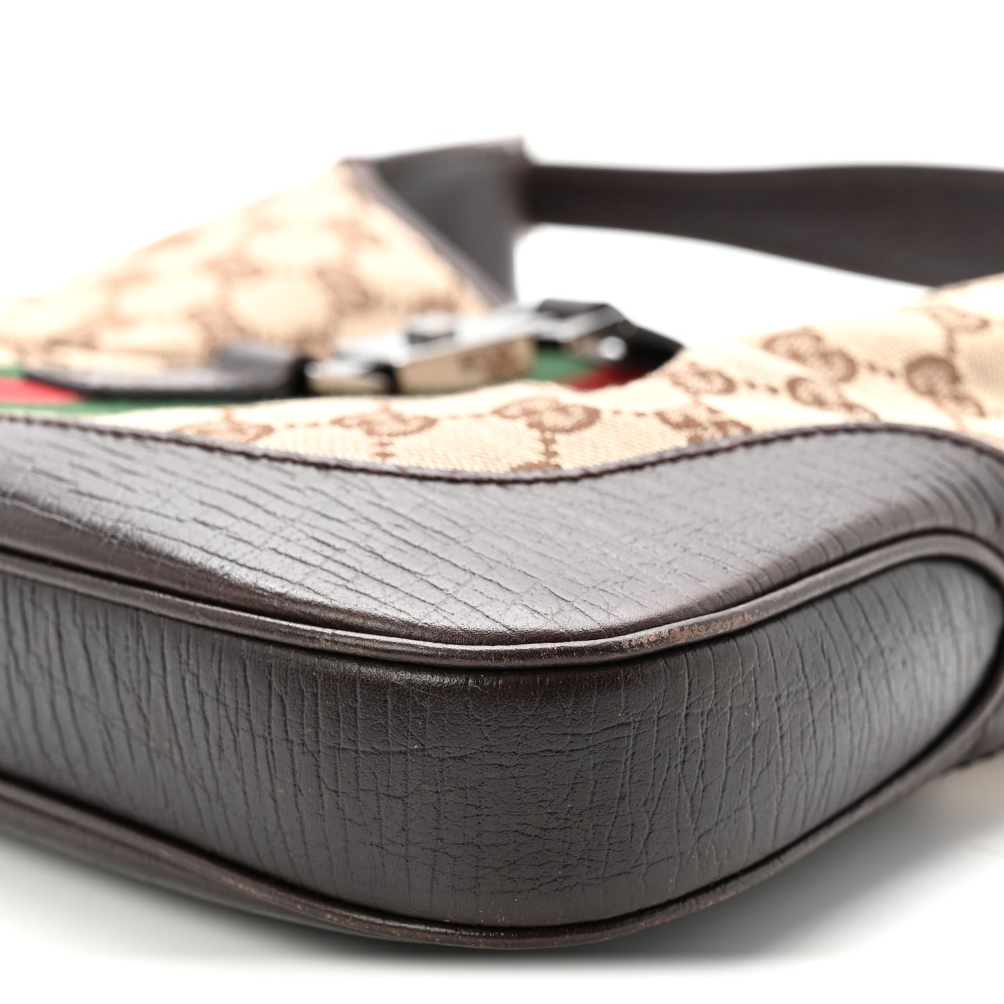 Monogram Web Jackie O Hobo Dark Brown