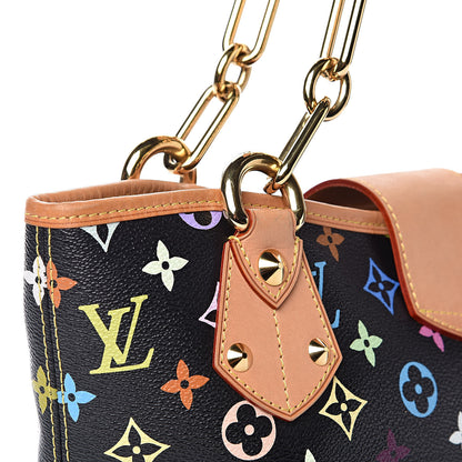 Louis Vuitton Monogram Multicolor Annie MM Black 11 of 12