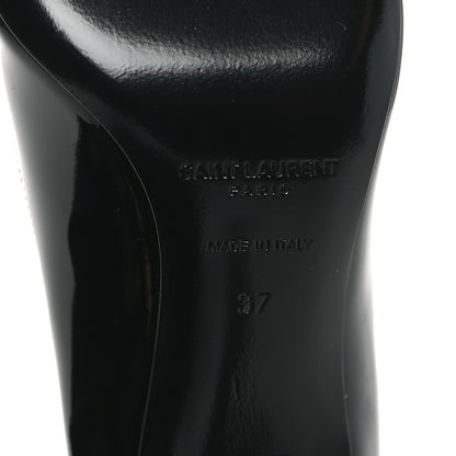Saint Laurent Patent Opyum 85 Pumps 37 Black 7 of 10